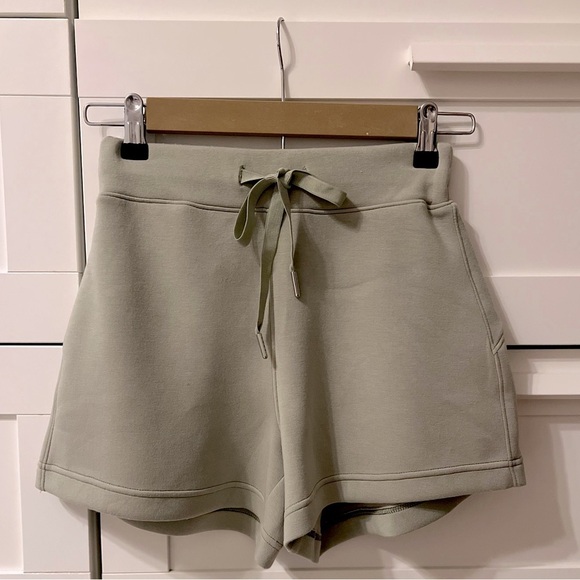 Spanx AirEssentials 4-Inch Shorts - Matcha - Picture 4 of 7